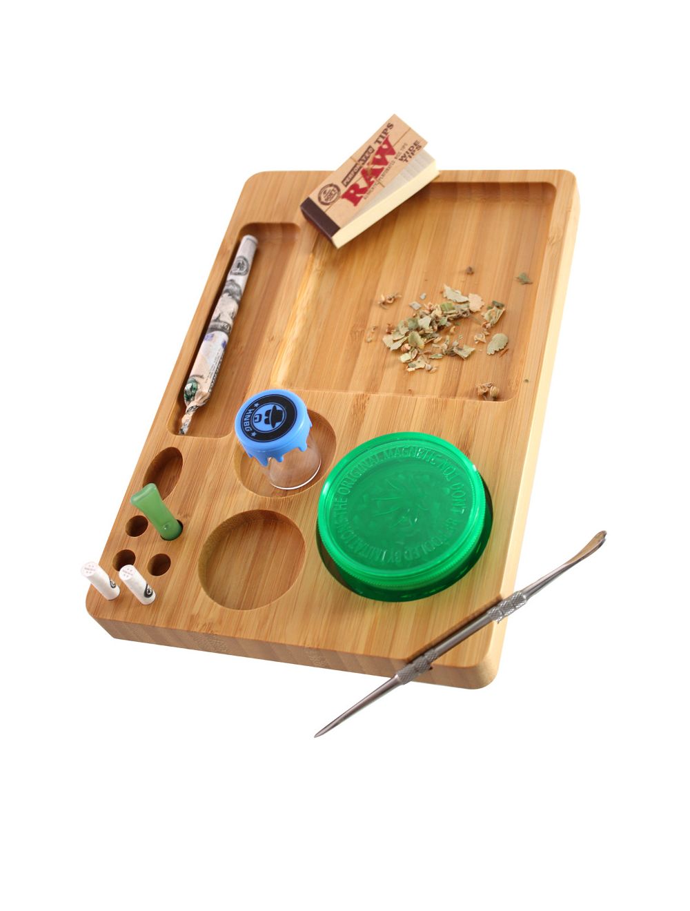 Shop Bud Man Small Rolling Tray Set