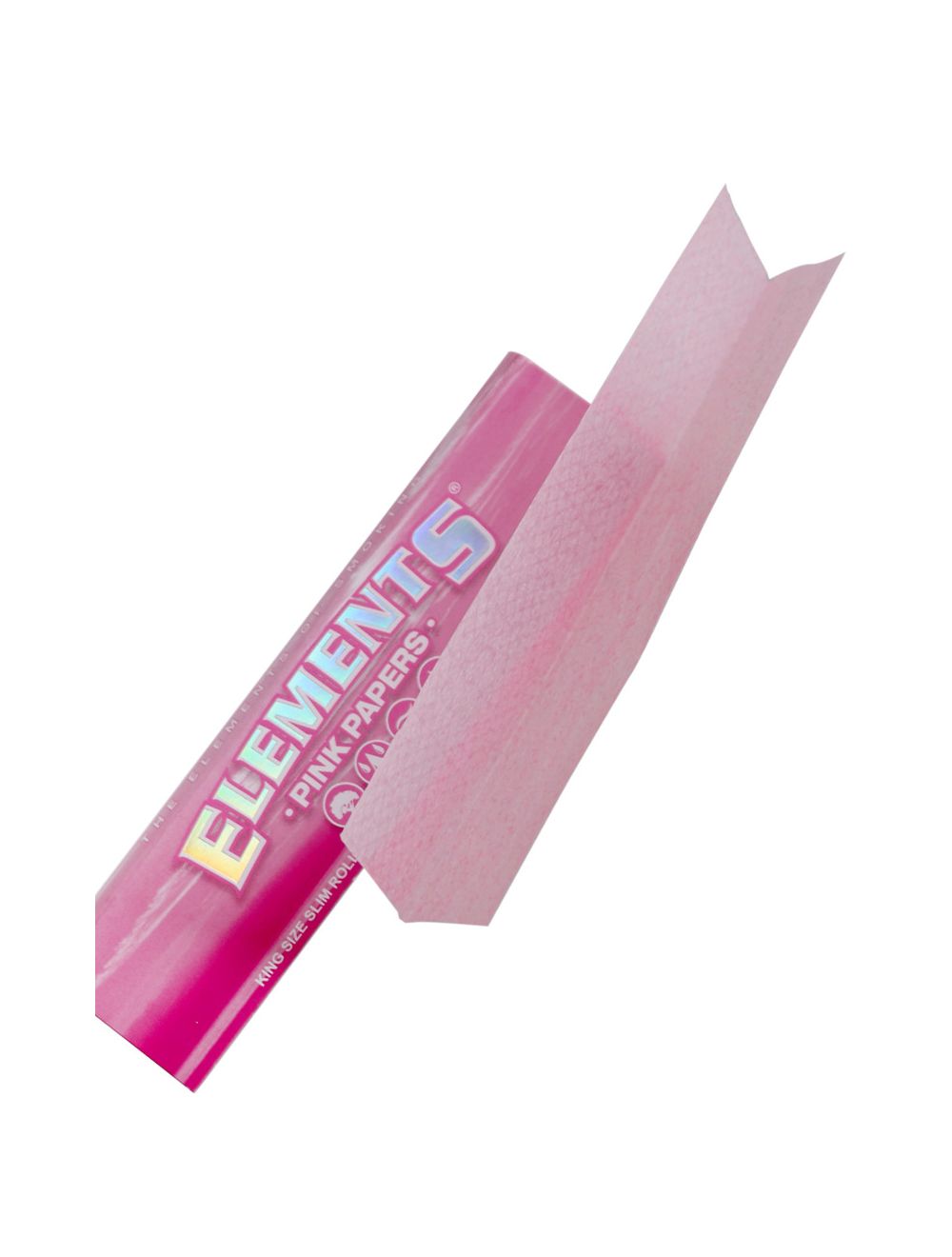 Elements Pink Rolling Papers King Size - BOOM Headshop