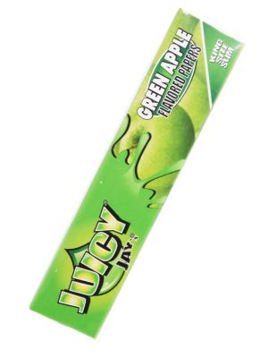 Cartine per rollare Juicy Jay's Green Apple KS Slim, Cartine