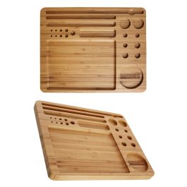 BUDDIES Bamboo Rolling Tray Small, 23.5x15.5x2 cm