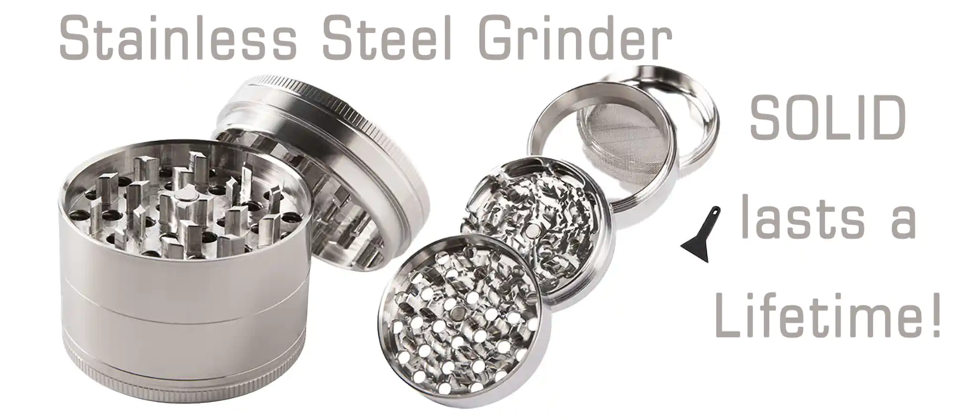 Grinder von Champ High with curved lid